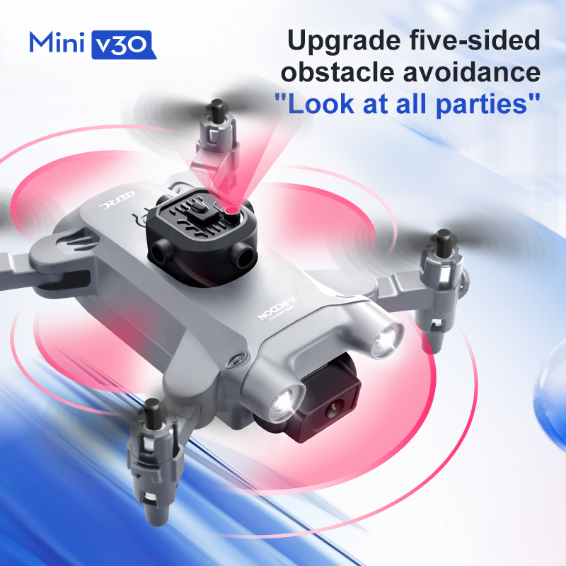 Mini V30 WiFi FPV Drone With 4 - đánh giá và giá Drone Lidar