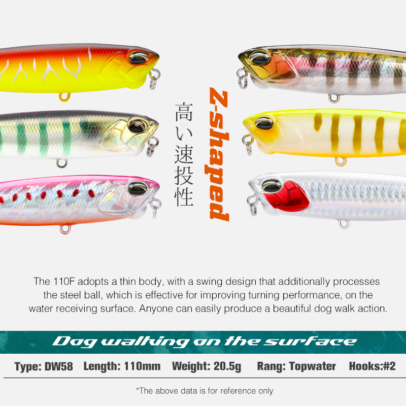 TSURINOYA Topwater Nổi Bút Chì - đánh giá và giá Eachine Drone E58