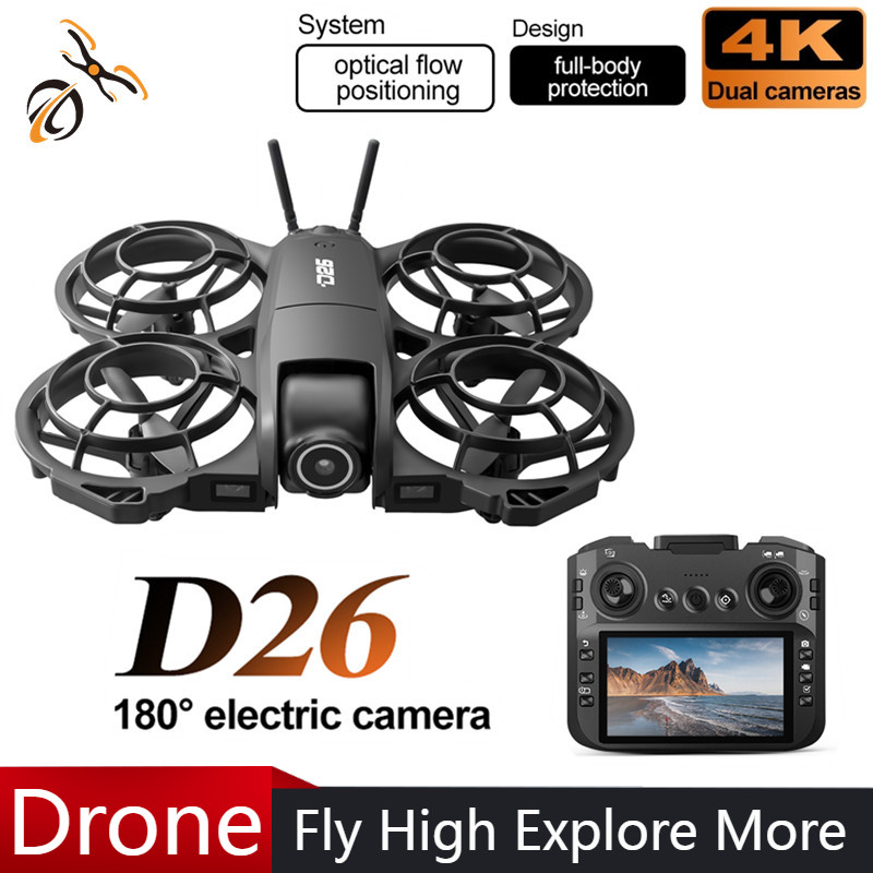 D26 Drone 4K Aerial HD 180° Ca - đánh giá và giá Drone Aerial Photography