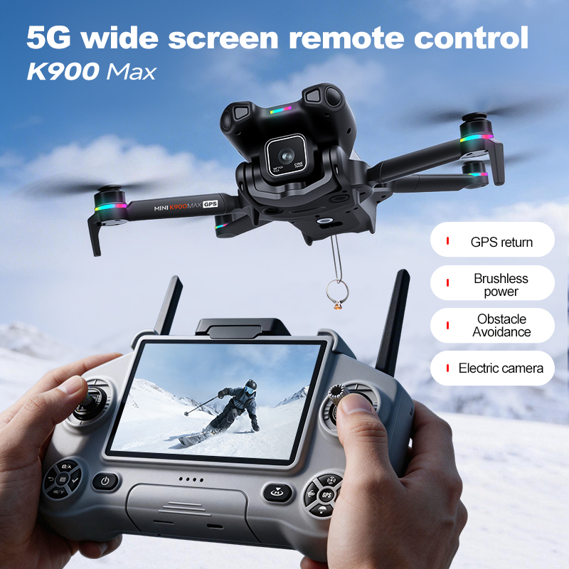 New K900 MAX GPS Drone with 4K - đánh giá và giá Drone Multispectral