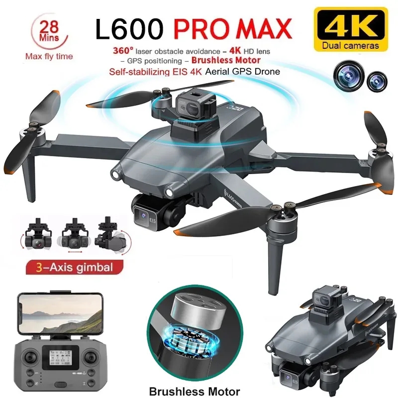 L600 PRO MAX GPS Drone Profess - đánh giá và giá Drone Lidar
