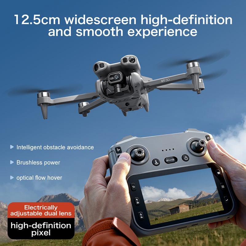 GT50 Mini Drone Dual Camera 8K - đánh giá và giá Drone Video Production